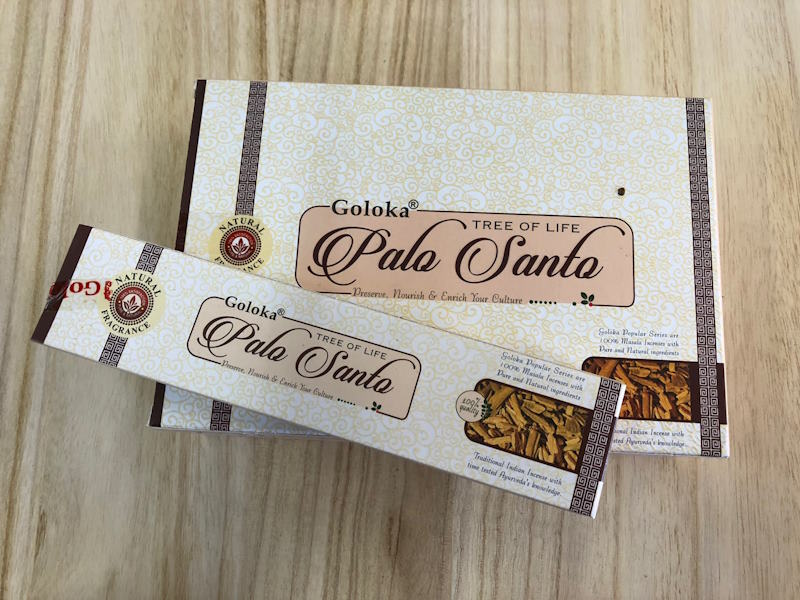Incienso Goloka Palo Santo